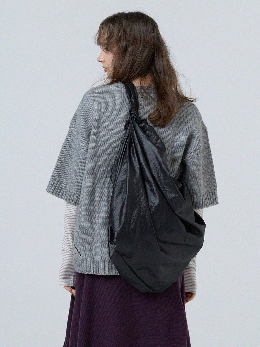 【ACOC】GLOSSY LARGE TANGLE TWIST BAG