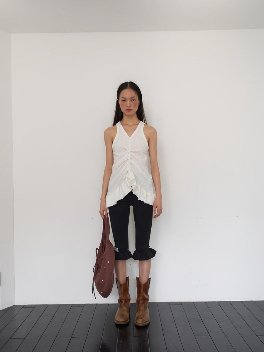 【OURSAALTY】EASY LAYERED SLEEVELESS
