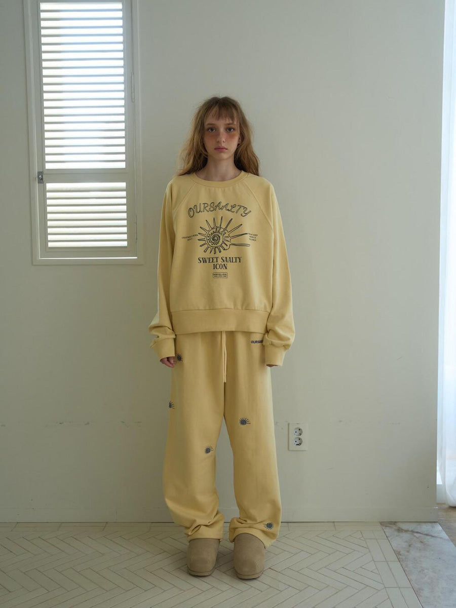 【OURSAALTY】FOSSIL WIDE PANTS