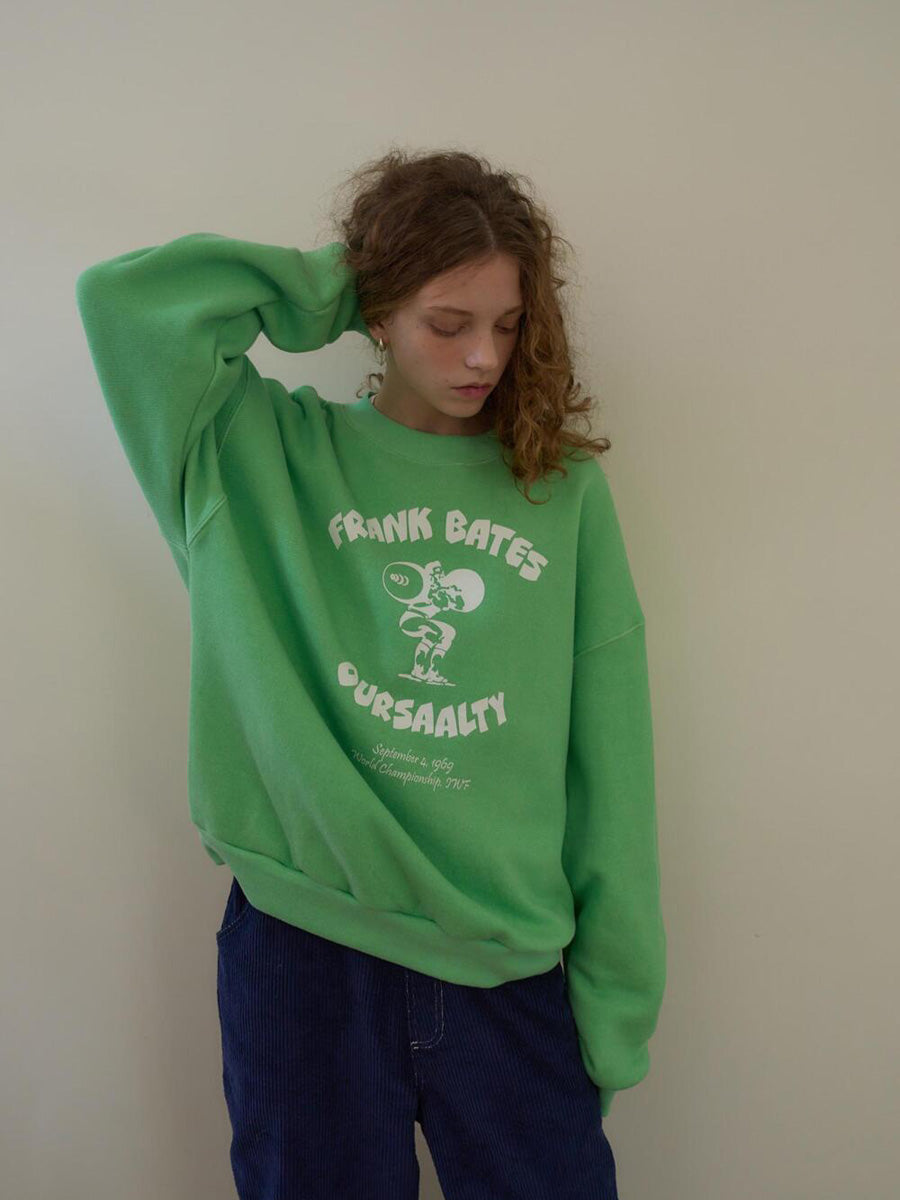 【OURSAALTY】FRANK WORK SWEATSHIRT