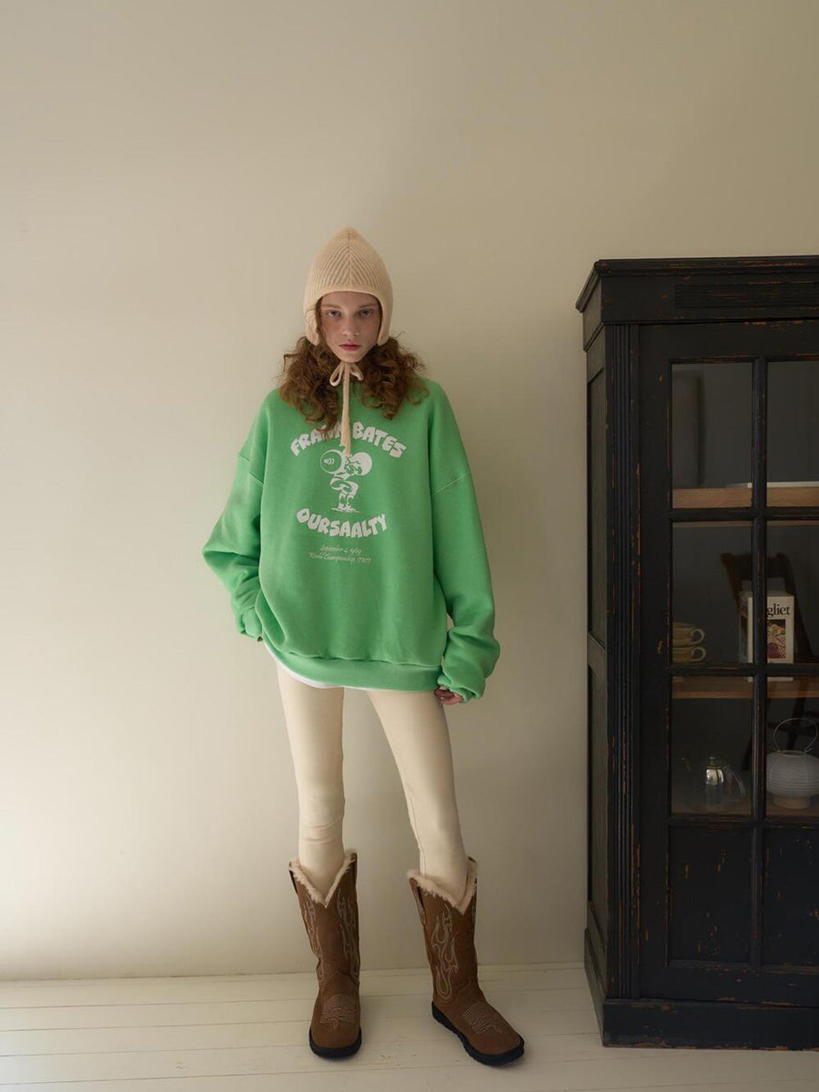 【OURSAALTY】FRANK WORK SWEATSHIRT