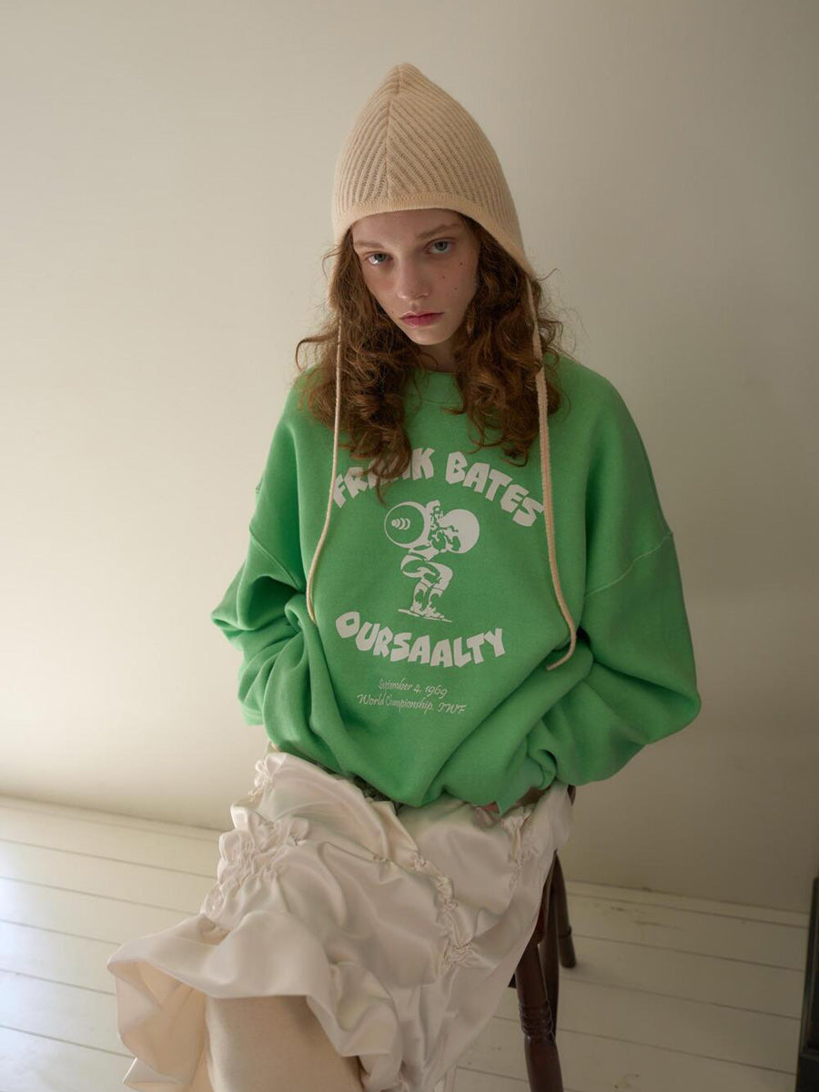 【OURSAALTY】FRANK WORK SWEATSHIRT