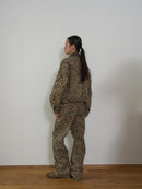 【OURSAALTY】LEOPARD WIDE PANTS