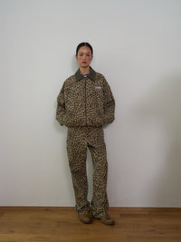 【OURSAALTY】LEOPARD WIDE PANTS