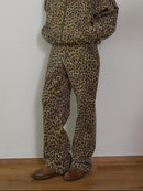 【OURSAALTY】LEOPARD WIDE PANTS