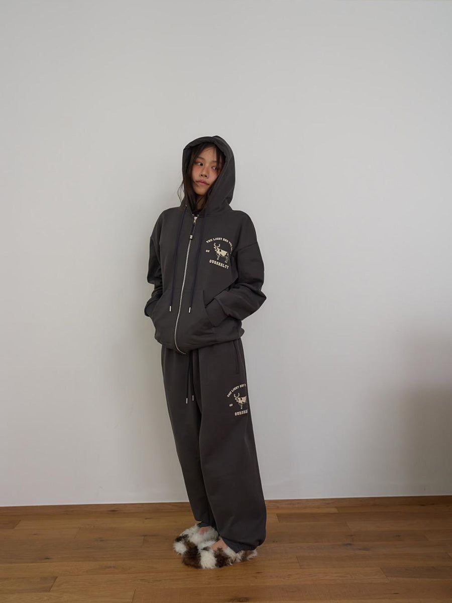 【OURSAALTY】MILK COW SWEATPANTS