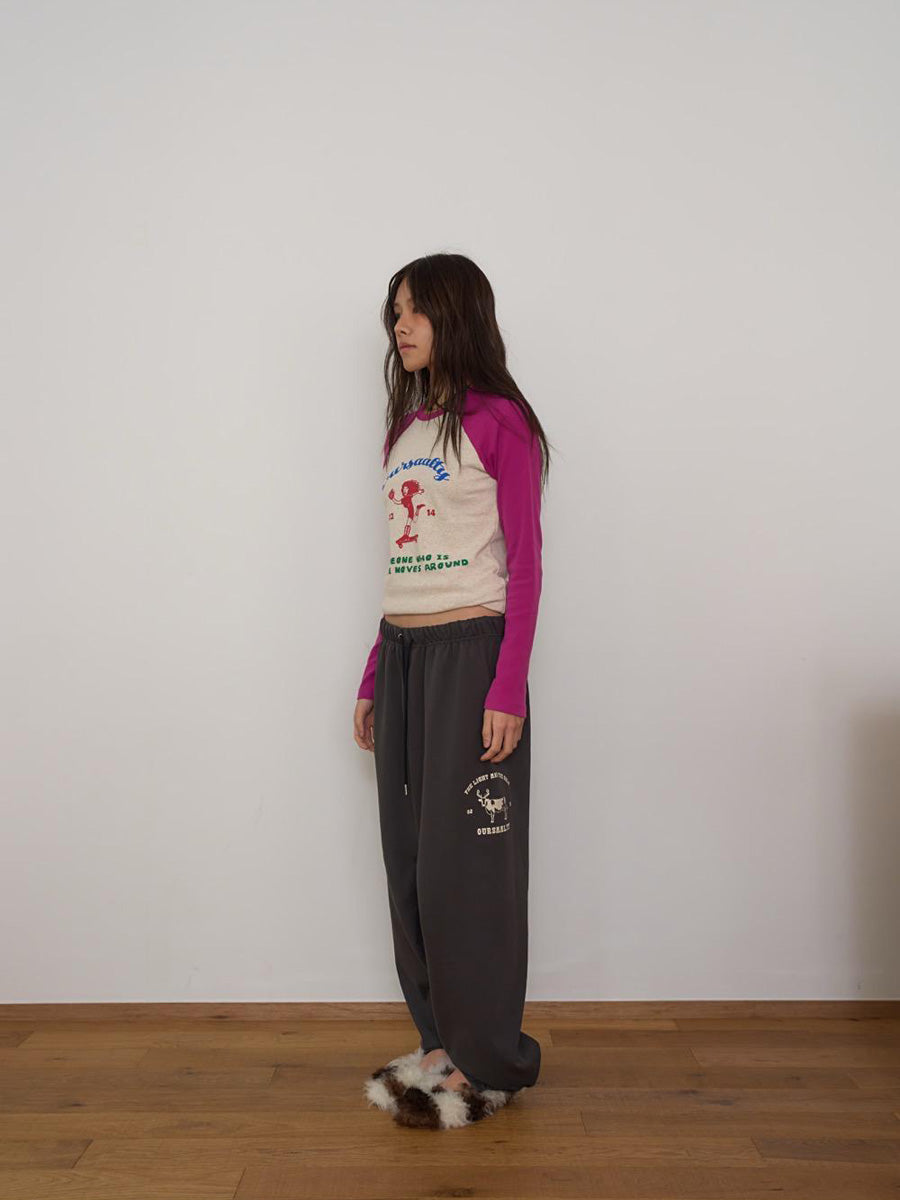 【OURSAALTY】MILK COW SWEATPANTS