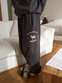 【OURSAALTY】MILK COW SWEATPANTS