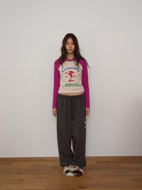 【OURSAALTY】MILK COW SWEATPANTS