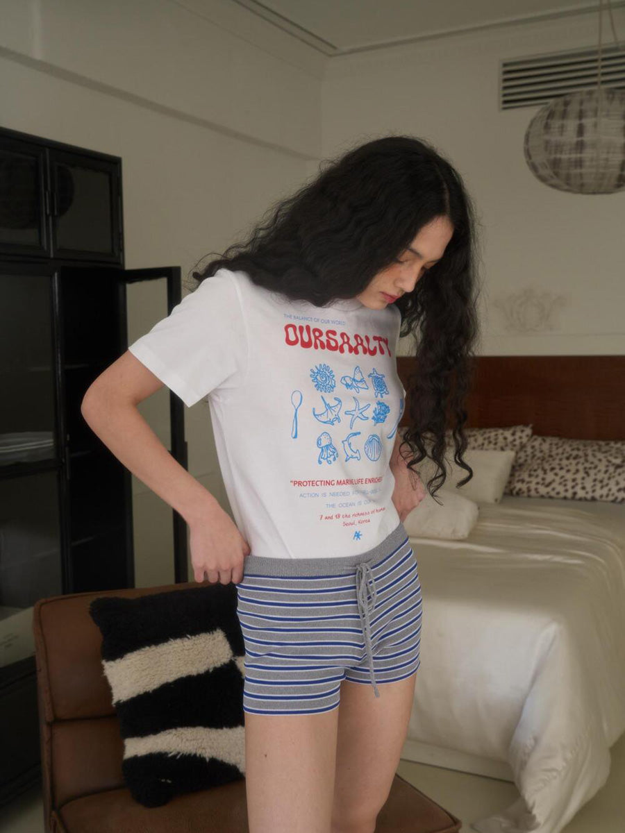 【OURSAALTY】OCEAN KEEPER T-SHIRT