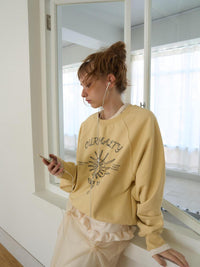 【OURSAALTY】PLEASANT FRILL T-SHIRTS