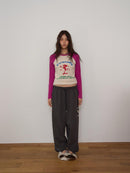 【OURSAALTY】SAAALTY GIRL RAGLAN T-SHIRTS