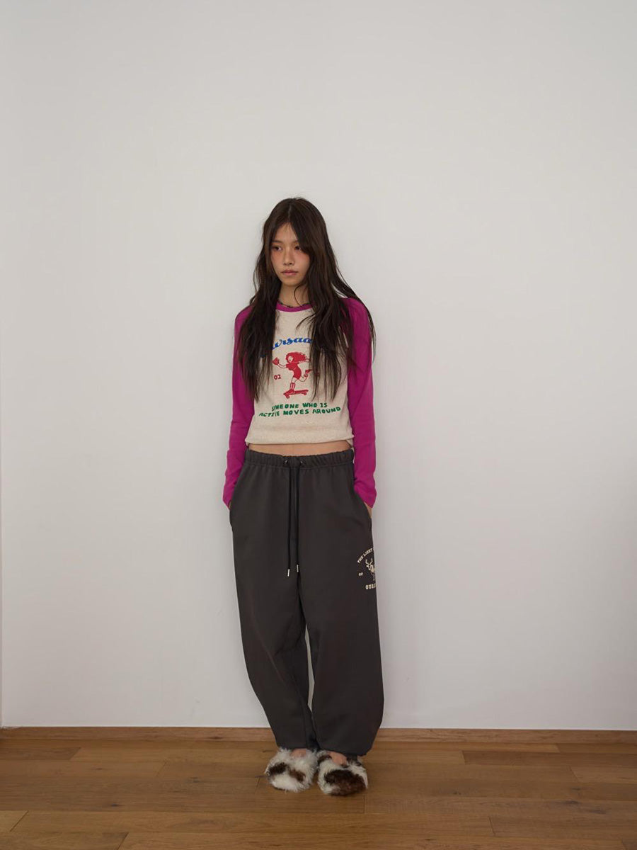 【OURSAALTY】SAAALTY GIRL RAGLAN T-SHIRTS