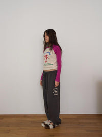 【OURSAALTY】SAAALTY GIRL RAGLAN T-SHIRTS