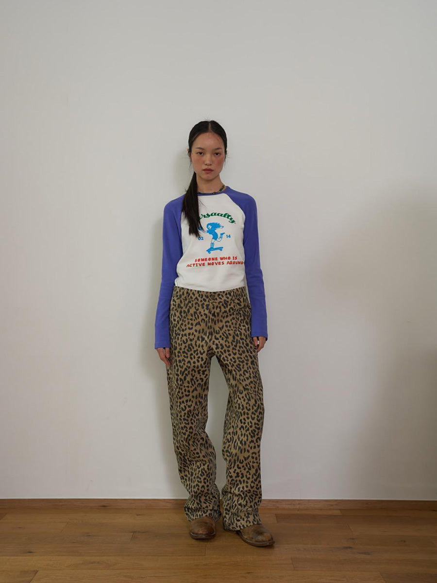 【OURSAALTY】SAAALTY GIRL RAGLAN T-SHIRTS