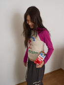 【OURSAALTY】SAAALTY GIRL RAGLAN T-SHIRTS