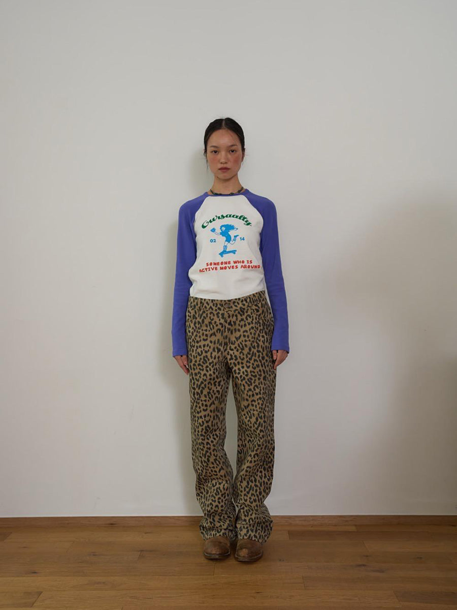 【OURSAALTY】SAAALTY GIRL RAGLAN T-SHIRTS