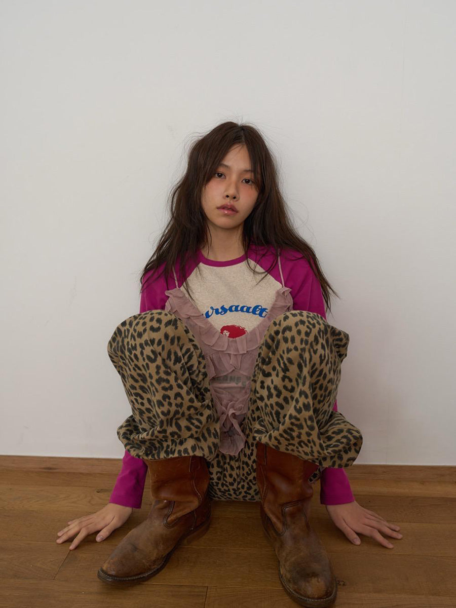 【OURSAALTY】SAAALTY GIRL RAGLAN T-SHIRTS