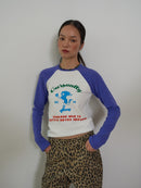 【OURSAALTY】SAAALTY GIRL RAGLAN T-SHIRTS