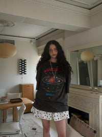 【OURSAALTY】SAALTY SPACE OVERFIT T-SHIRT