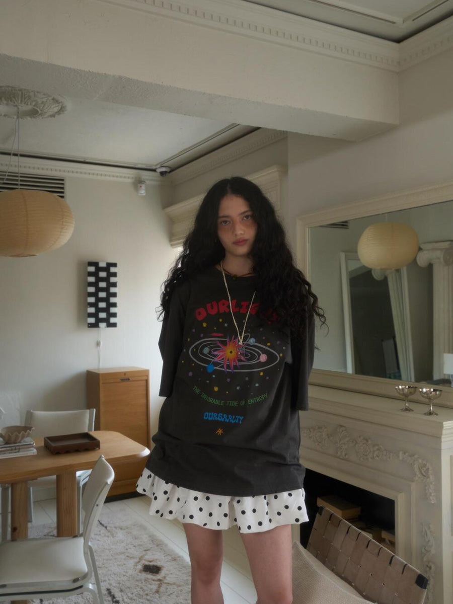 【OURSAALTY】SAALTY SPACE OVERFIT T-SHIRT