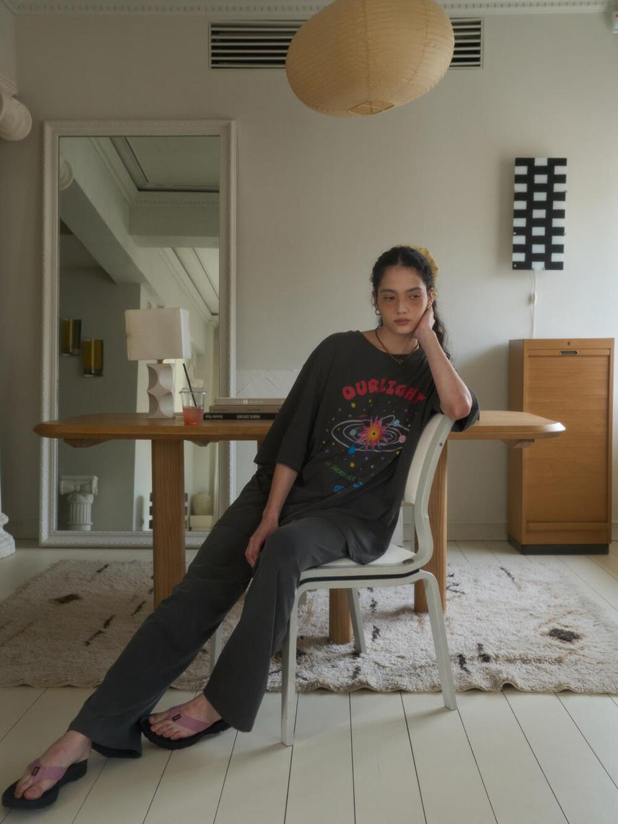 【OURSAALTY】SAALTY SPACE OVERFIT T-SHIRT