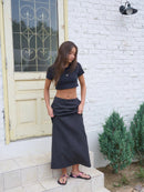 【OURSAALTY】VINE FOREST LONG SKIRT