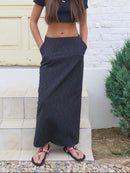 【OURSAALTY】VINE FOREST LONG SKIRT