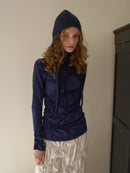 【OURSAALTY】WRINKLY HIGH-NECK T SHIRTS