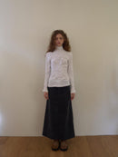 【OURSAALTY】WRINKLY HIGH-NECK T SHIRTS