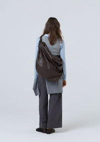 GLOSSY LARGE TANGLE TWIST BAG