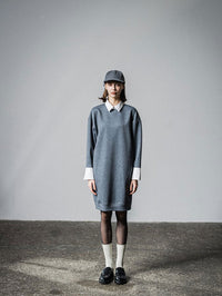 BICOLOR I LINE DRESS