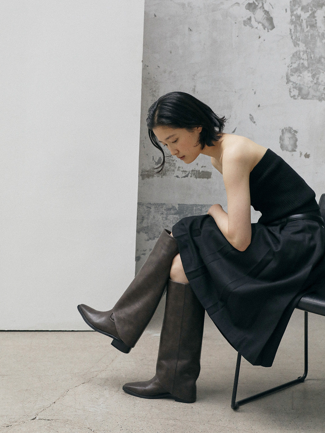 【EPURE】MILO FOLDING LONG BOOTS