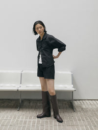 【EPURE】TIDE FOLDING LONG BOOTS