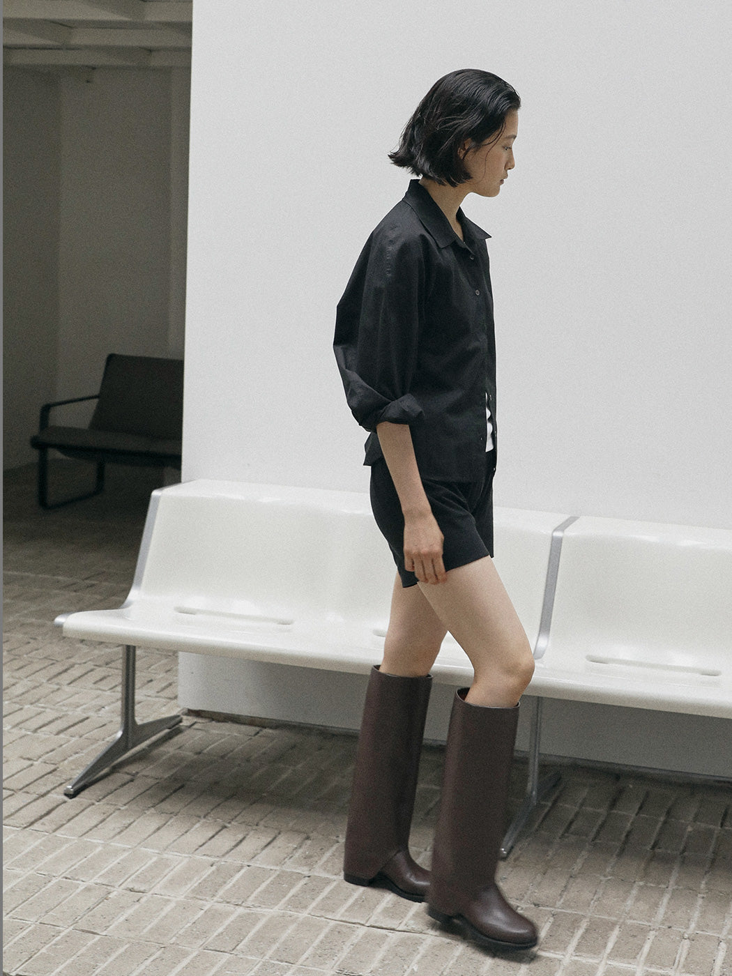 【EPURE】TIDE FOLDING LONG BOOTS