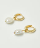 925 LILA PEARL SLEEPER EARRINGS