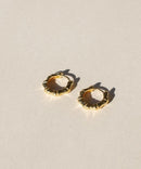 925 SMALL BAMBU HOOP EARRINGS