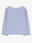 BOAT-NECK COLOR PATCH TEE