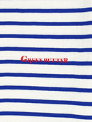 BOAT-NECK COLOR PATCH TEE