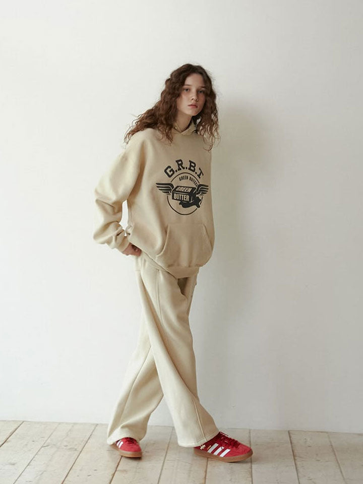 BUTTER WING FLUFF HOODIE