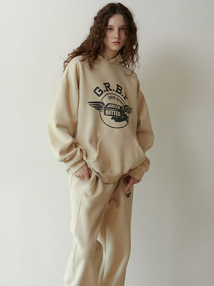 BUTTER WING FLUFF HOODIE