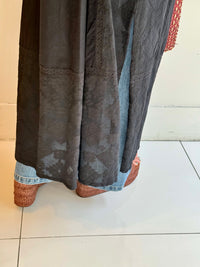 C.LINEN JOINT LACE DRESS