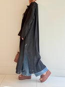 C.LINEN JOINT LACE DRESS