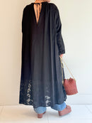 C.LINEN JOINT LACE DRESS