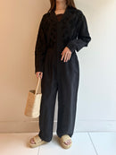 C.LINEN TAPE EMB C/W ALL IN ONE