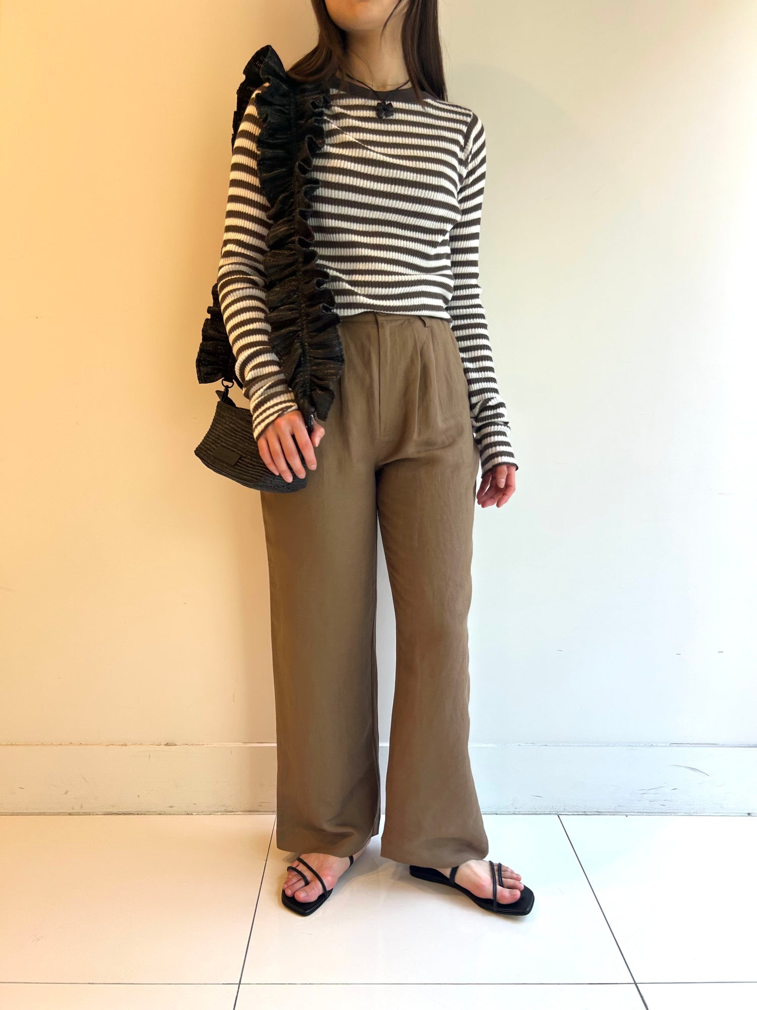 CHLOE PLEAT LINEN