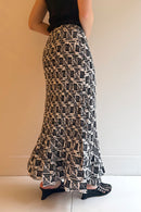 【SARA MALLIKA】COTTON POPLIN SHIRRING SKIRT