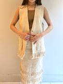 CTN FRINGE GILET