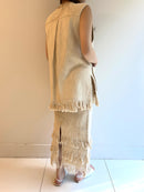CTN FRINGE GILET