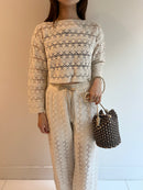 CTN LOOSE LACE TOP